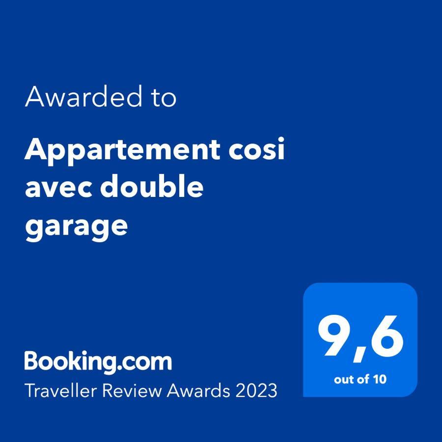 Le Charmillon, Appartement Cosi Avec Double Garage Mancey Dış mekan fotoğraf